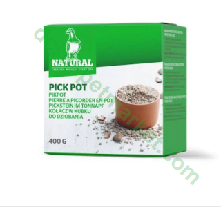 Natural Pick Pot Doğal Mineral Tası 400 gr - Natural