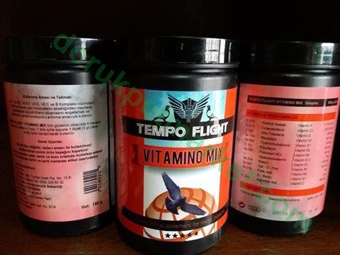 Tempo Flıgt Vıtamıno Mıx 150 gr - Tempo Flight