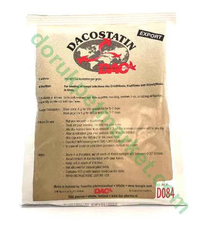 Dac Dacostatın100 gr BİLGİLENDİRME AMAÇLIDIR - Dac Pharma