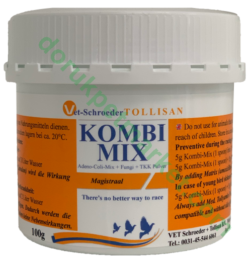 Vet Schroeder Tollısan Kombı Mıx 100 gr BİLGİLENDİRME AMAÇLIDIR - Tollisan